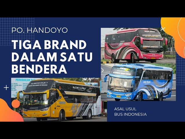 Sejarah PO Handoyo Kota Magelang, Jateng - Dibalik Pesatnya PO Mandala & PO Indo Trans