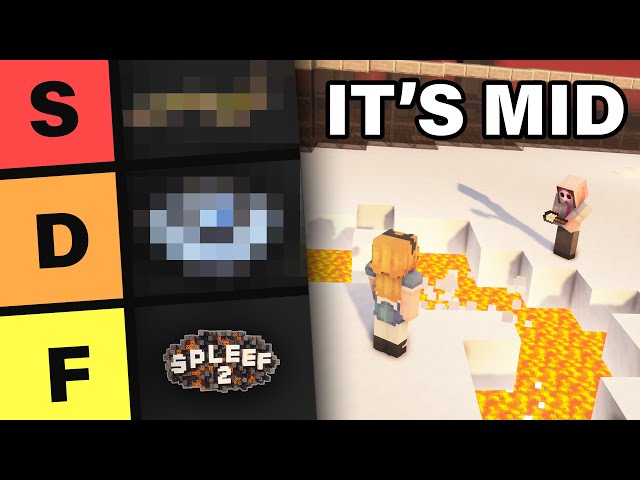 The ULTIMATE Minecraft Minigame Tier List