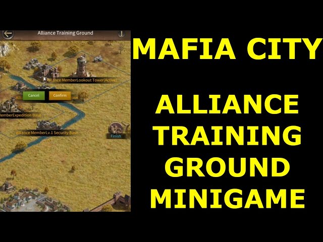 Alliance Training Ground Minigame Explained