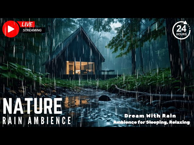 Rain Sounds For Sleeping - 99% Instantly Fall Asleep With Rain Sound  At Night For Relaxing #rain