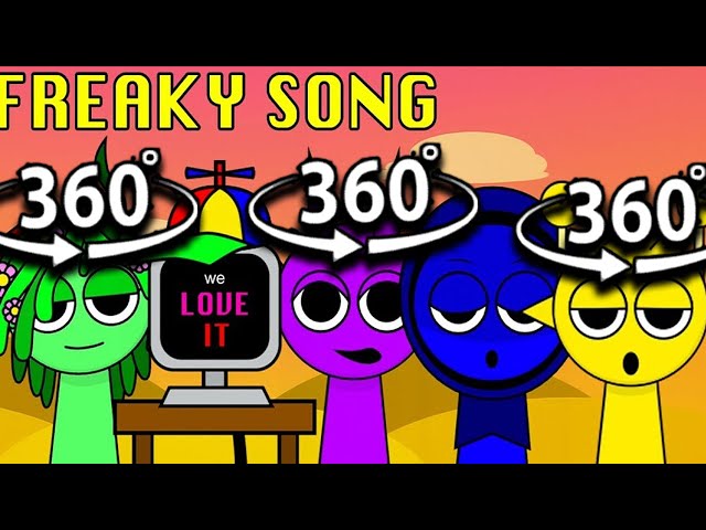 360° VR Incredibox Sprunki - Freaky Song (MOD/COVER)