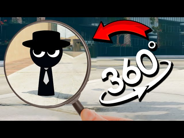 Find Black - Sprunki Incredibox | Finding Challenge 360º VR Video - TDC Tan