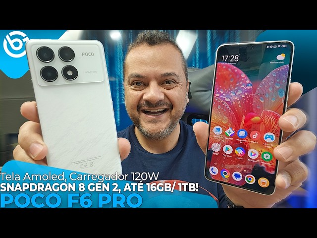 POCO F6 PRO | Será Que VALE A PENA MESMO? Análise / Review