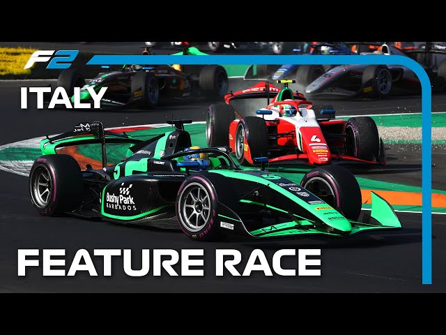 F2 Feature Race Highlights | 2024 Italian Grand Prix