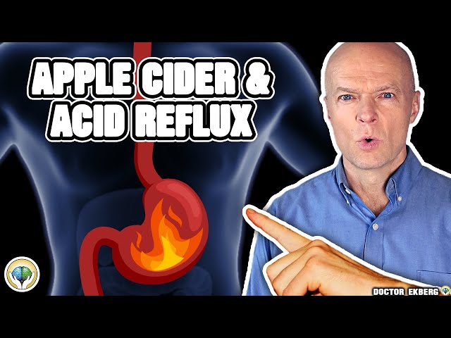 Apple Cider Vinegar… For Acid Reflux? 🍎🍏