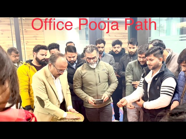 Pooja path in office #office we are shifted in new office #new #aarti #pooja #poojathali #pujapath