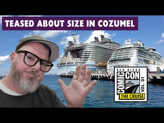 Cruise Celebrity Made Fun of Size in Cozumel