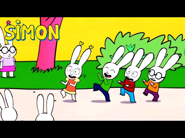 La danse du pou | La chanson de Simon et ses copains | Dessin animé pour enfants