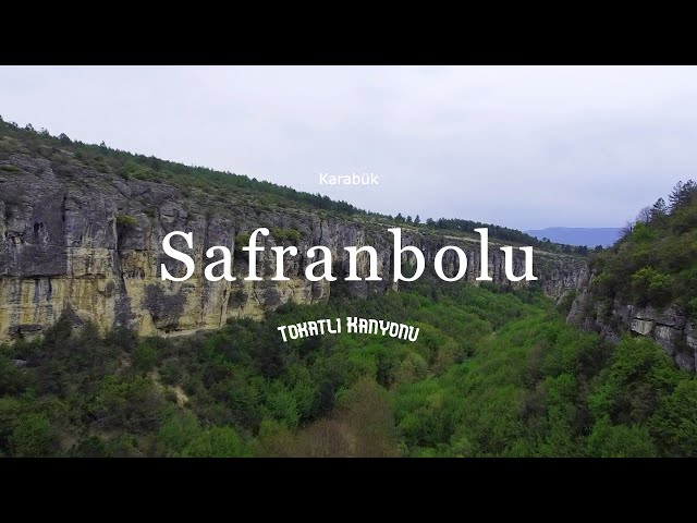 Tokatlı Kanyonu, Safranbolu, Türkiye - Drone Full HD