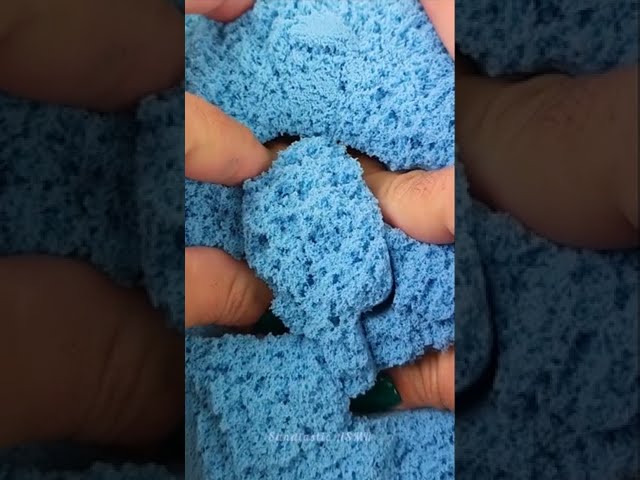 💙🍨💙Oddly Satisfying Video -Most Satisfying Videos -asmr Kinetic Sand #shorts #oddlysatisfying