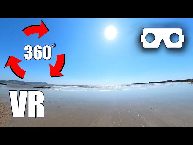 VR 360° Video | "PURE SHORES" 🏜️🌊👣🏖️ | Let's Walk 🦶☀️ (Virtual Reality) #vr #vr360