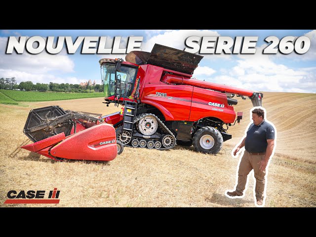 2 JOURS AVEC LA NOUVELLE MOISSONNEUSE CASE IH ! Axial-Flow Série 260