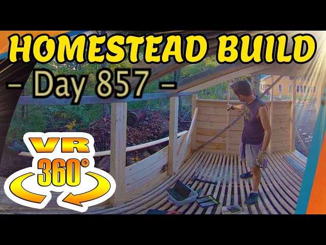 Homestead Building - Firewood Shed Walls