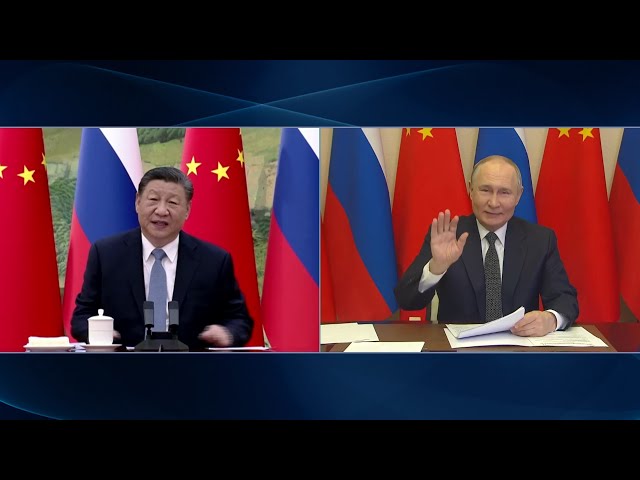 Vladimir Putin - talks with Chinese President Xi Jinping