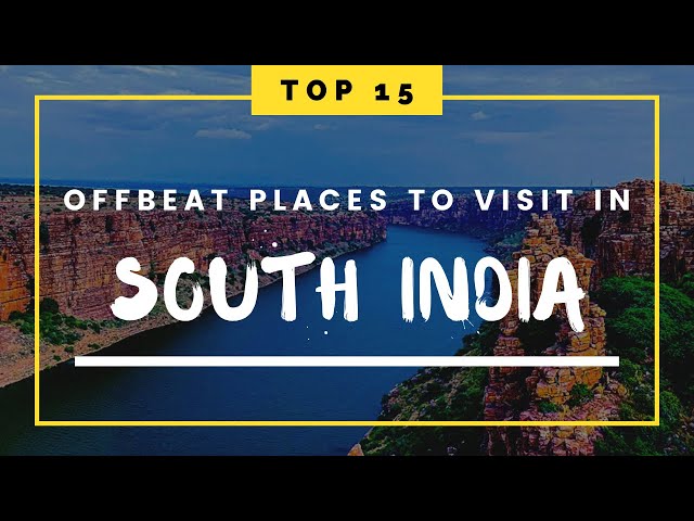 15 Offbeat Places In South India | Best Offbeat Places To Visit In South India | South India Tourism