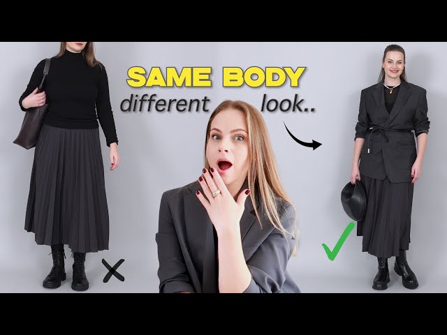 How I dress to LOOK BETTER - fixing my look in 7 easy steps