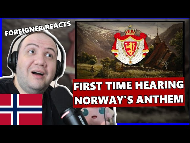 🇳🇴 First Time Hearing Kingdom of Norway National Anthem (1814) "Ja vi elsker dette landet" 8 verses