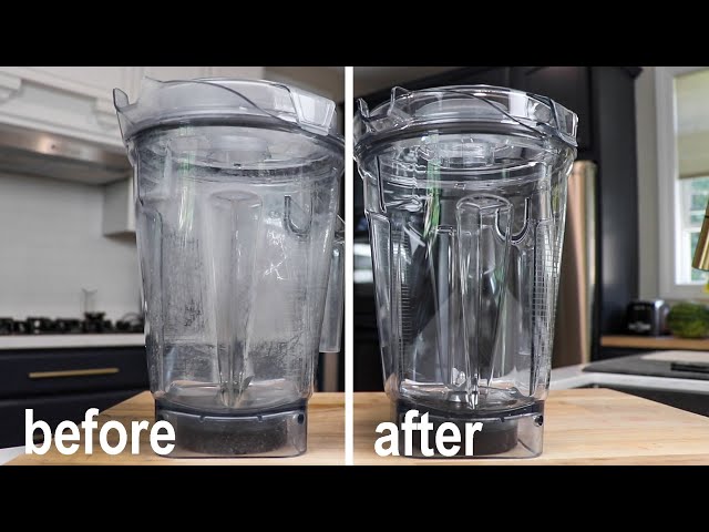 Clean Cloudy Vitamix Containers: Easy how to!