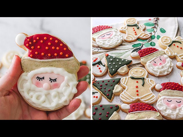 BISCOITOS DE NATAL DECORADOS - MASSA DE BISCOITO PERFEITA - FATURE MUITO! COOKIE DE NATAL!