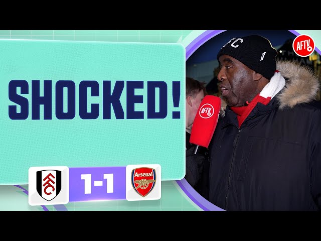 SHOCKED! (Robbie) | Arsenal 1-1 Fulham