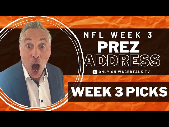 2024 NFL Week 3 Predictions | NFL Picks on EVERY Week 3 Game | NFL Prezidential Address