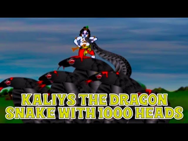 Kaliys The Dragon Snake With 1000 Head's - Lord Krishna Story in Tamil | Tamil Story For Children