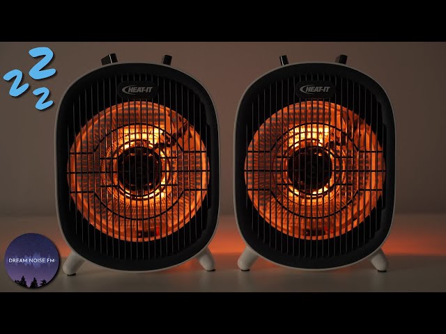 Relaxing Twin Fan Heater Sound For Deep Sleep 😴 In Binaural Stereo 🎧