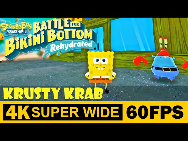 KRUSTY KRAB, SpongeBob SquarePants: Battle for Bikini Bottom - Rehydrated, Walkthrough, Gameplay