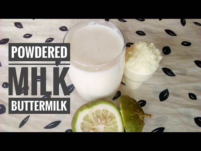 HOW TO MAKE BUTTERMILK AT HOME || BUTTERMILK SUBSTITUTE RECIPE