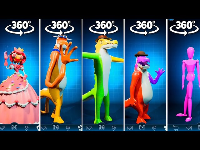 360º VR Candy Canyon Kingdom The Amazing Digital Circus Characters FNAF AR Workshop Animations