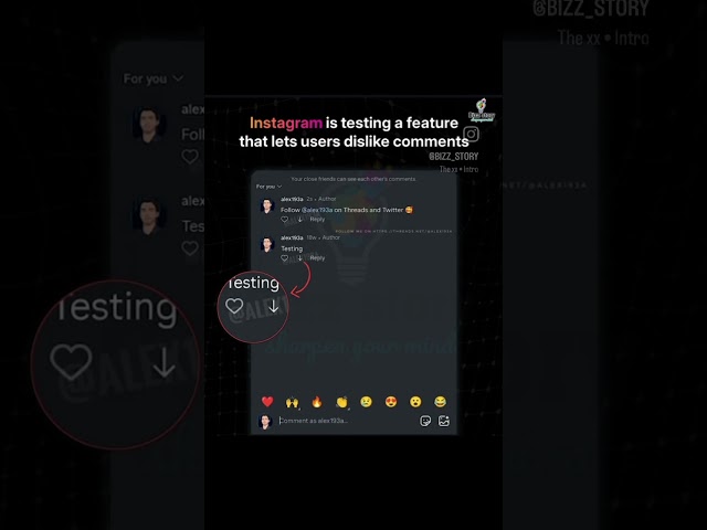 Instagram is testing a feature that lets users dislike comments#instagram #dislike#instagramstories