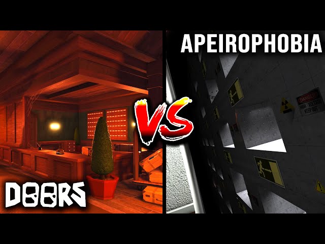 Roblox: DOORS VS Apeirophobia, Which is the Better Horror Game?