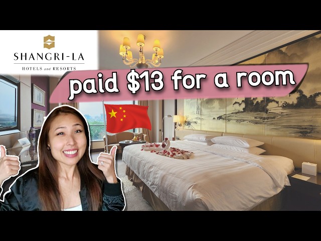 Shangri-La Hotel ROOM TOUR + Guilin Night Market | China | Vlog #110