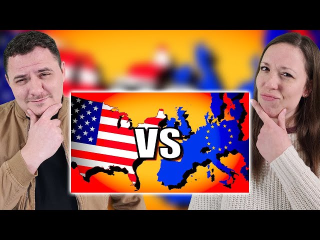 Is Life REALLY Better in the USA or Europe? 🤔 AMERICANS REACT