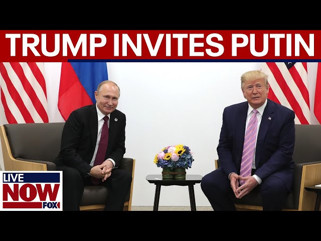 BREAKING: President Trump invites Vladimir Putin to US, Trump invited to Russia | LiveNOW from FOX