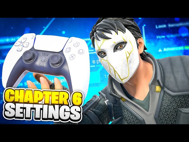 NEW Best Controller SETTINGS + Sensitivity For Fortnite Chapter 6! (PS4/PS5/XBOX)