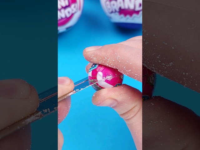 What's Inside The Miniature Mini Brands Balls! #shorts #minibrands #whatsinside