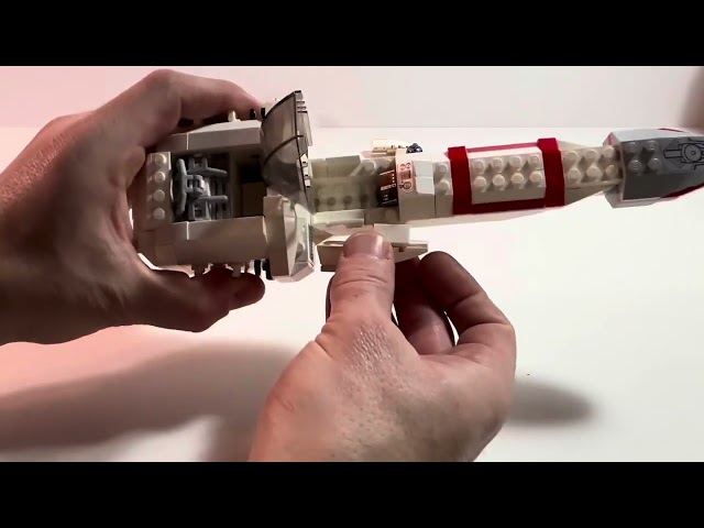 Star Wars X-Wing Lego MOC build - Luke Skywalker’s ship