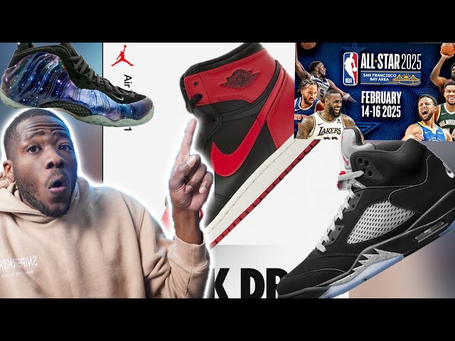 Jordan 1 Bred 85’ Shock Drop!? All star weekend CRAZE!