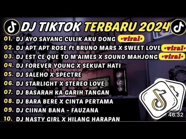 DJ TIKTOK TERBARU 2024 - DJ AYO SAYANG CULIK AKU DONG 🎵 DJ  APT APT ROSE || FULL ALBUM VIRAL