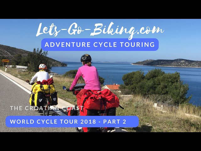 Part 2 - Cycling the Croatian coast from Pirovac to Zaboric - World Cycle Tour 2018