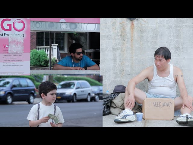 Kids decide between helping the Homeless or Ice Cream