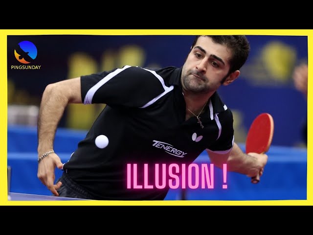 illegal serve - the biggest problem in table tennis