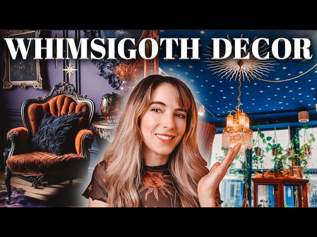 45+ Whimsigoth Decor Ideas 🖤✨