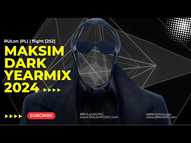 Maksim DARK  YearMix 2024 | DARK minimal Techno mix