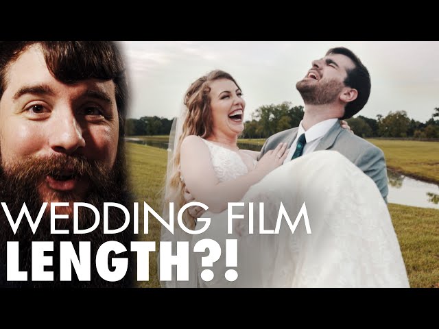 What is the perfect wedding film length? | Wedding Film Editing Tips!