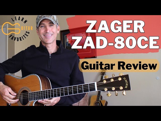 Zager ZAD 80CE Acoustic Electric Guitar: A Player’s Dream Guitar Review | Zager EZ-Play Guitars