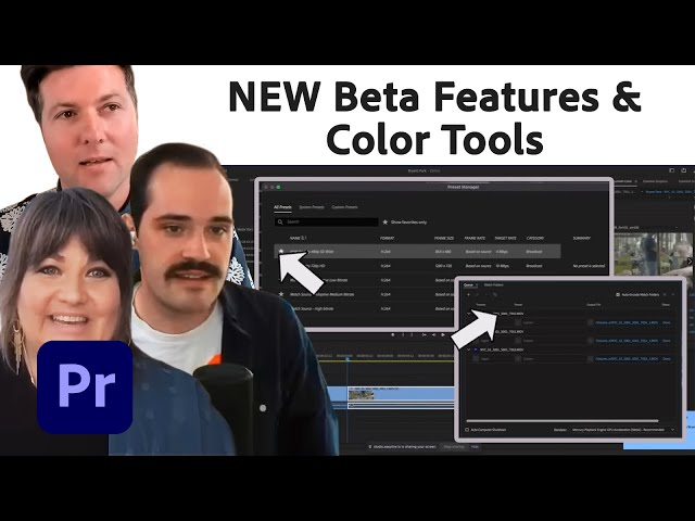 NEW Beta Features & Color Tools in Premiere Pro | Adobe Tutorial | Adobe Video