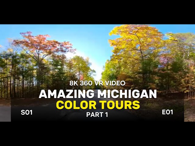 Amazing Michigan Color Tours: Lake Dubonnet, S01E01P01 - 8K 360 VR Experience - Michigan In VR