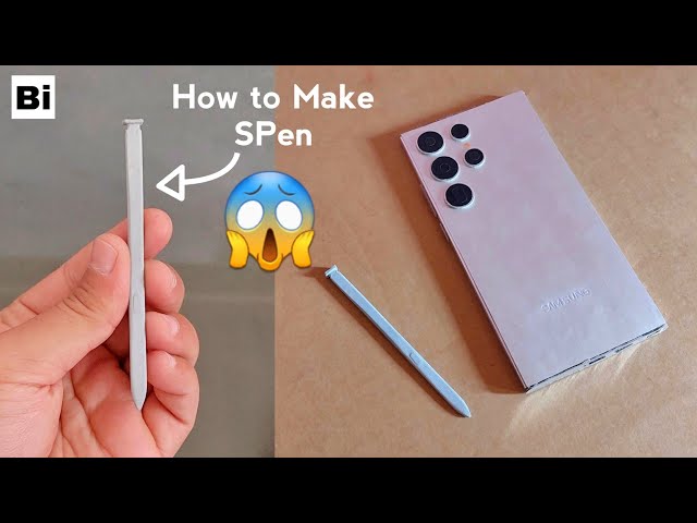 How to make a Samsung SPen with Paper | S24 Spen | Bi